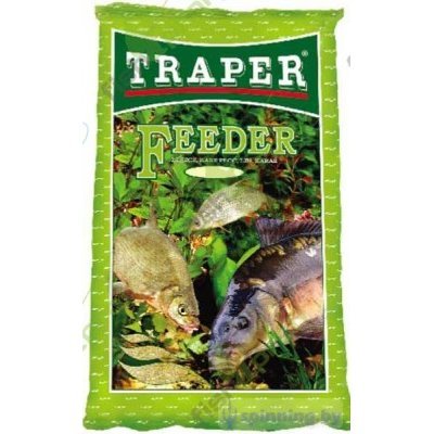 Прикормка Traper Популярная Feeder (коричневая), 1 кг