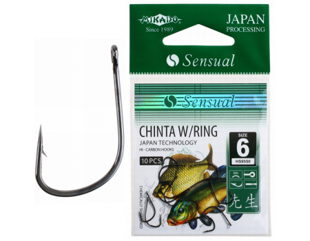 Крючки Mikado Sensual Chinta W/Ring №6