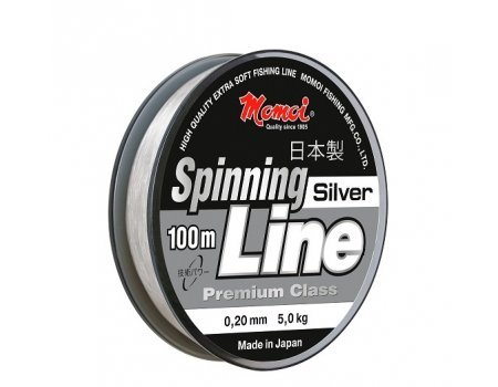 Леска Momoi Spinning line silver 100м 