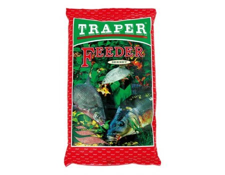 Прикормка Traper Sekret Feeder (красная), 1кг