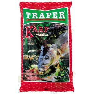 Прикормка Traper Sekret Karp (красная), 1кг