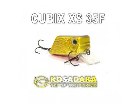 Воблер Kosadaka Cubix XS 35F