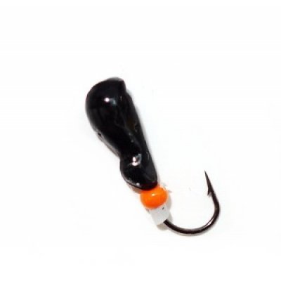 Мормышка литая "Муравей" 0.6гр, черная