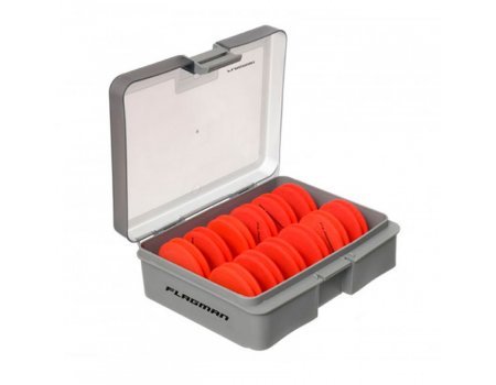 Поводочница Flagman Eva Rig Spools в коробке 12шт, 19х16х6см