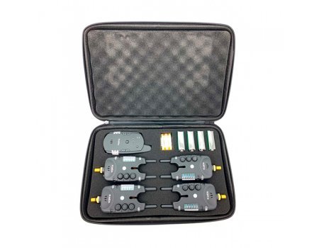 Набор сигнализаторов поклевки Kaida CA14-27, 4шт.+пейджер