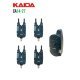 Набор сигнализаторов поклевки Kaida CA14-27, 4шт.+пейджер