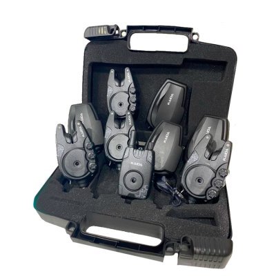 Набор сигнализаторов поклевки Kaida CAN4, 4шт.+пейджер