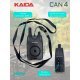Набор сигнализаторов поклевки Kaida CAN4, 4шт.+пейджер
