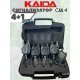Набор сигнализаторов поклевки Kaida CAN4, 4шт.+пейджер