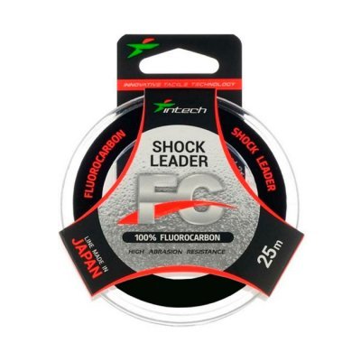 Леска флюорокарбоновая Intech FC Shock Leader 25м