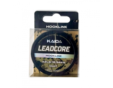 Лидкор Kaida Leadcore Hooklink 10м, камуфляж
