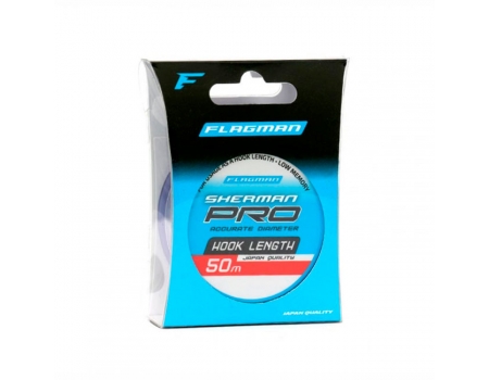 Леска монофильная Flagman Sherman Pro Hook Lenght 50м
