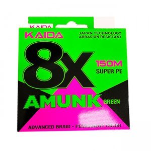 Плетенка Kaida Amunk 8x-150м, зеленая Плетенка Kaida Amunk 8x-150м, зеленая