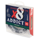 Плетенка Lucky John Addict X8 Braid Moss Green 150м, темно-зеленая Плетенка Lucky John Addict X8 Braid Moss Green 150м, темно-зеленая