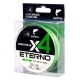 Плетенка Salmo Sniper X4 Eterno Braid Apple Green 125м, светло-зеленая Плетенка Salmo Sniper X4 Eterno Braid Apple Green 125м, светло-зеленая
