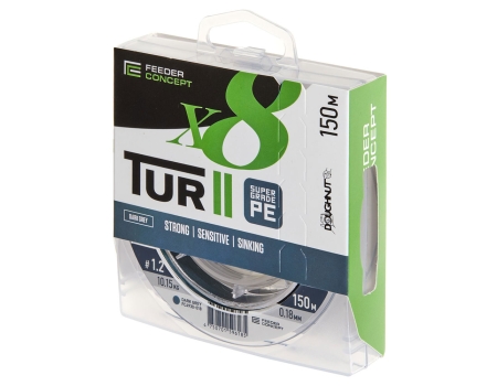 Плетенка Feeder Concept Tur II X8 BRAID Dark Grey 150м