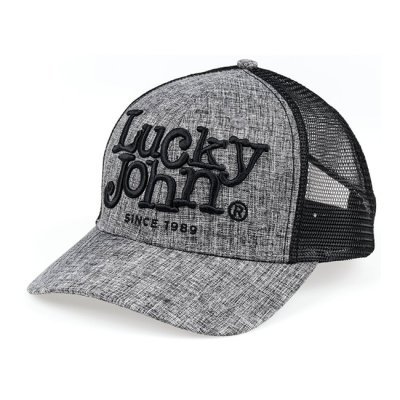 Бейсболка Lucky John AM-6012 Grey сетка
