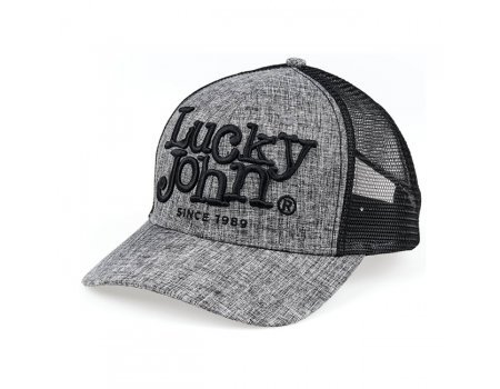 Бейсболка Lucky John AM-6012 Grey сетка