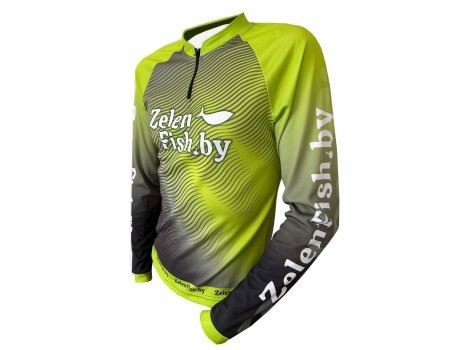 Джерси для рыбалки ZelenFish Jersey Light Green