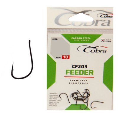 Крючки Cobra Feeder CF203 №6