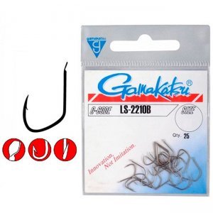 Крючки Gamakatsu LS-2210B №10 (25шт)