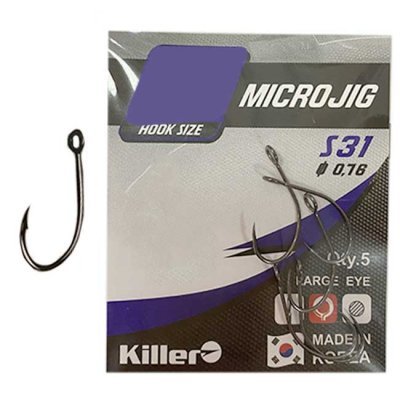 Крючки для микроджига Killer S-31 Microjig №8 (6шт)