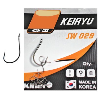 Крючки Killer SW-029 Keiryu №8 (8шт)