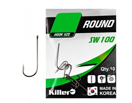 Крючки Killer SW-100 Round №8 (9шт)