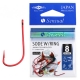 Крючки Mikado Sensual Sode Red W/Ring №10
