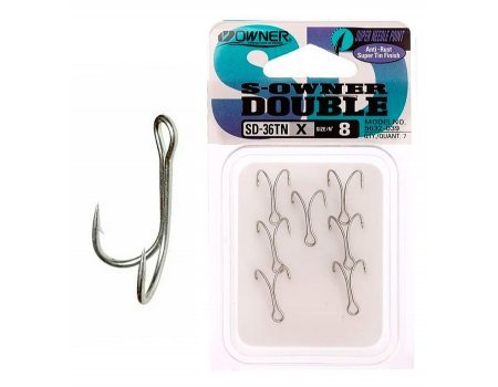 Крючок двойник Owner 5632 SD-36TN (7шт)
