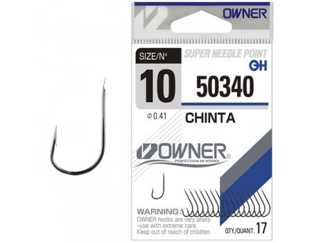 Крючки Owner Chinta 50340 №10 (17шт)