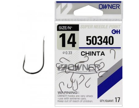 Крючки Owner Chinta 50340 №14 (17шт)