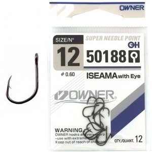Крючки Owner Iseama 50188 №12 (10шт)