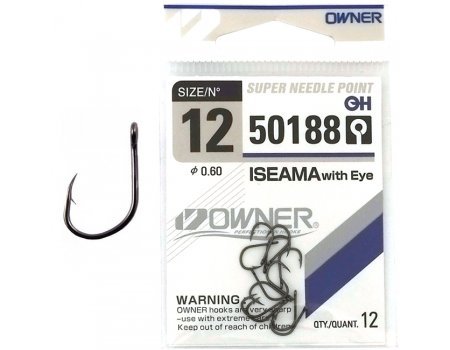 Крючки Owner Iseama 50188 №12 (10шт)
