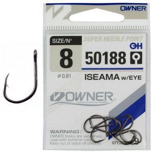 Крючки Owner Iseama 50188 №8 (9шт)