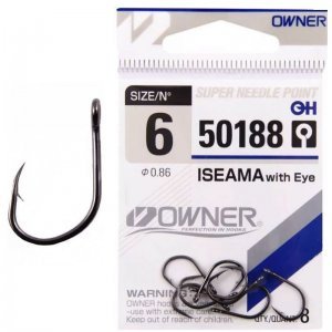 Крючки Owner Iseama 50188 №6 (8шт)