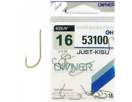 Крючки Owner Just-Kisu 53100 №16 (16шт)