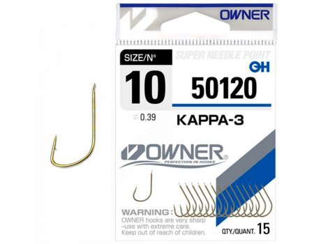 Крючки Owner Kappa-3 50120 №10 (15шт)