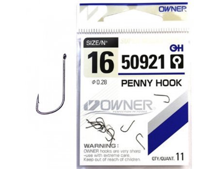 Крючки Owner Penny Hook 50921 №18 (11шт)
