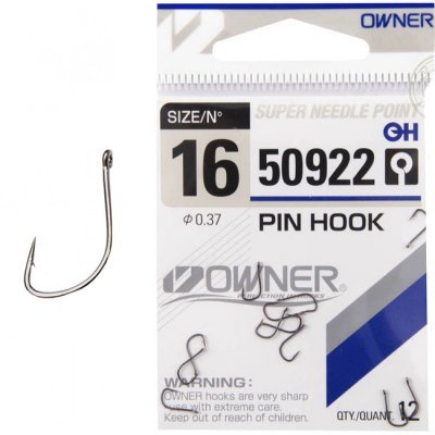 Крючки Owner Pin Hook 50922 №16 (12шт)