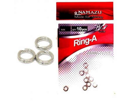 Заводные кольца Namazu Ring-A, 10шт