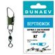Вертлюги Dunaev бочка с застежкой "Закрытая", 6шт