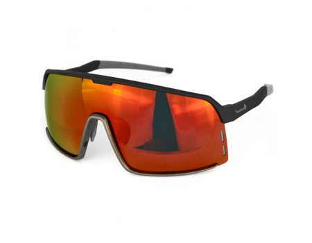 Очки поляризационные Tagrider N34-45 Gold Red Mirror в чехле