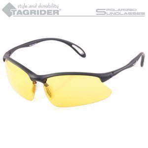 Очки поляризационные Tagrider N03-3 Yellow в чехле
