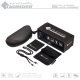Очки поляризационные Tagrider N17-45 Gold Red Mirror в чехле