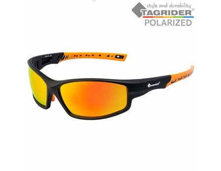 Очки поляризационные Tagrider N25-45 Gold Red Mirror в чехле