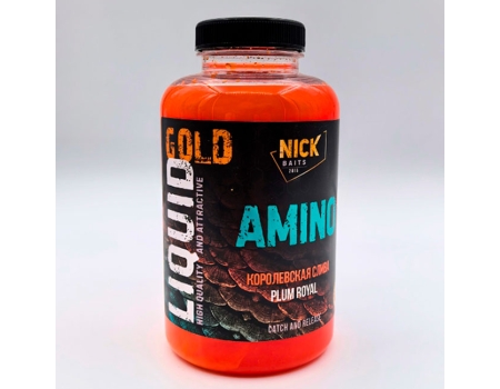 Жидкое питание Nick Baits Gold Liquid Amino (Королевская слива), 500мл