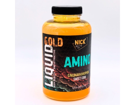 Жидкое питание Nick Baits Gold Liquid Amino (Сладкая кукуруза), 500мл