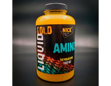 Жидкое питание Nick Baits Gold Liquid Amino (Тигровый орех), 500мл