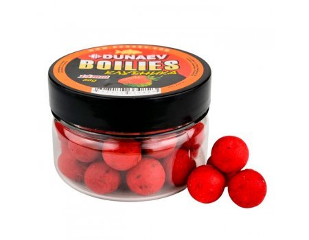 Бойлы Dunaev Вареные (Клубника), 50г/14мм